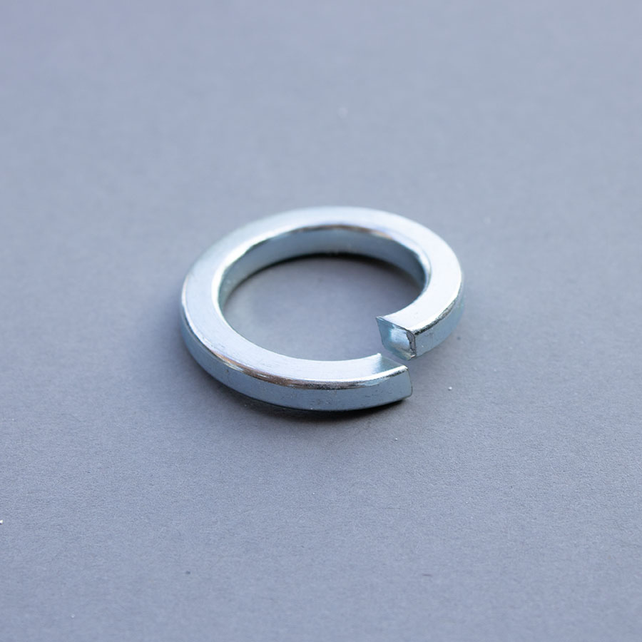 M4 Spring Washers Square Section Zinc Plated