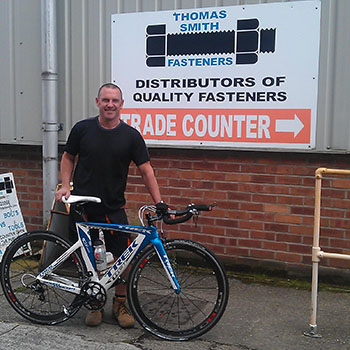TSF employee competes in Tatton Park Triathlon