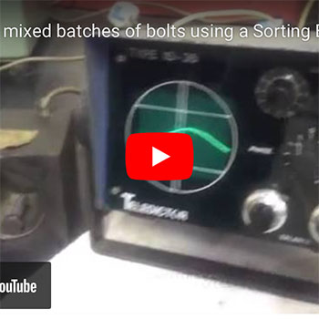 Thomas Smith QA Dept - Sorting mixed batches using a Sorting Bridge