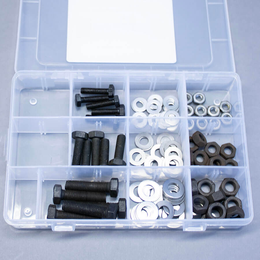 BSF Assorted Fasteners Pack - 105 pieces