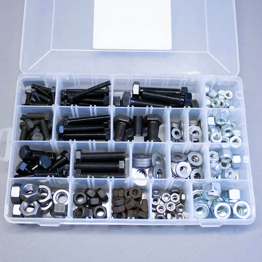 BSF Assorted Fasteners Pack - 326 pieces