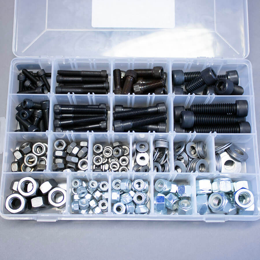 BSF Socket Head Assorted Fasteners Pack - 120 pieces