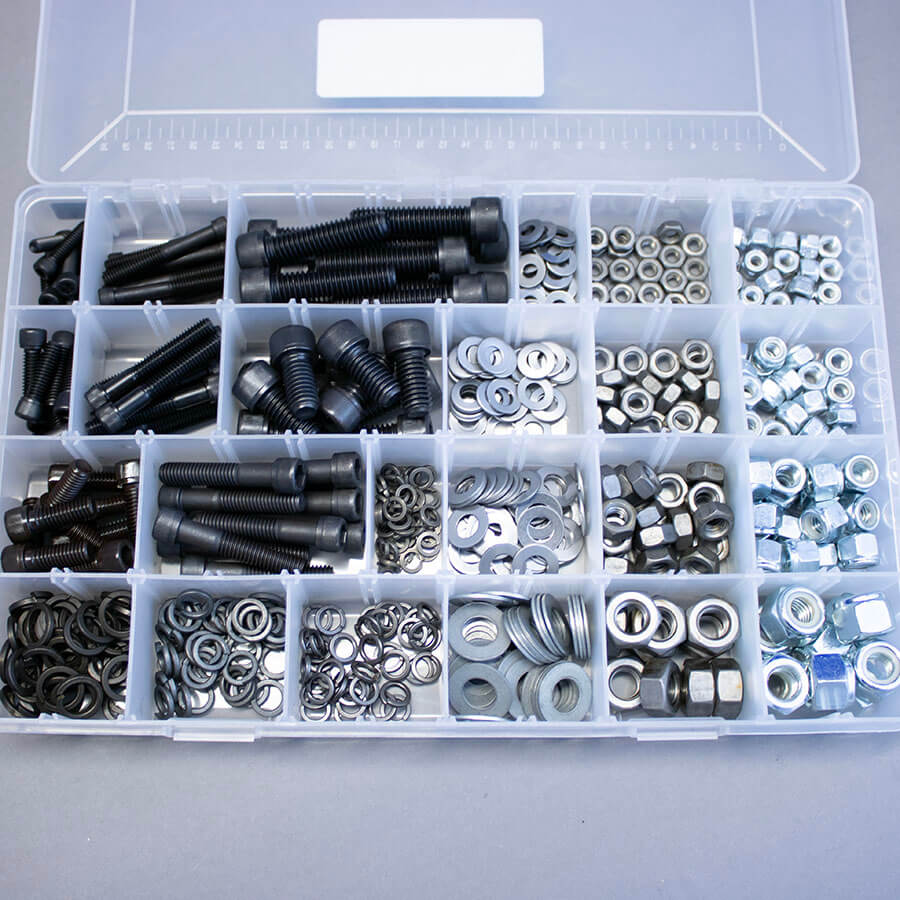 BSF Socket Cap Head Assorted Fasteners Pack - 540 pieces