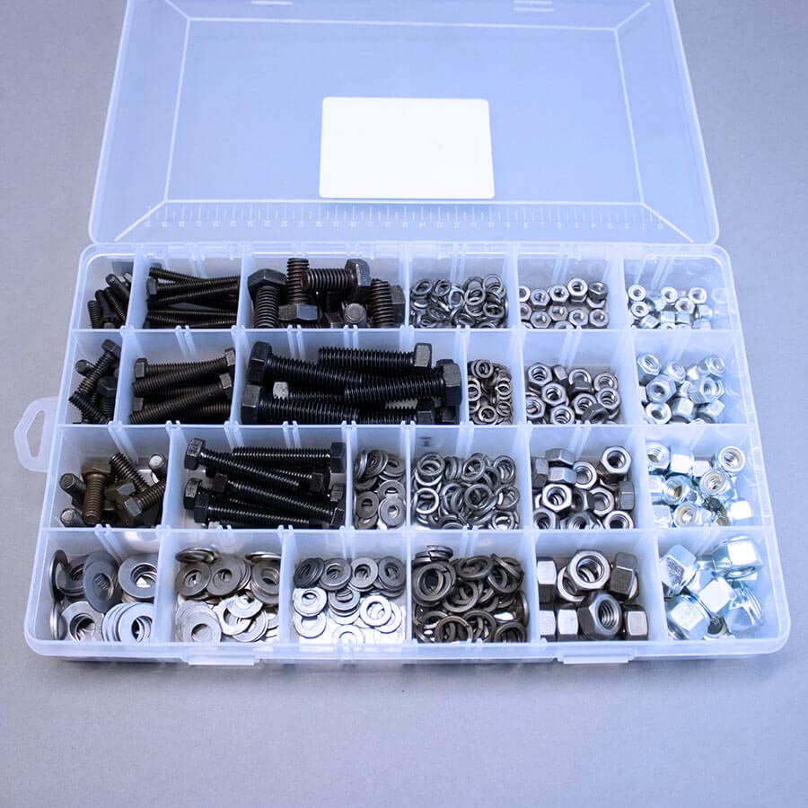 BSW Assorted Fasteners Pack - 540 pieces