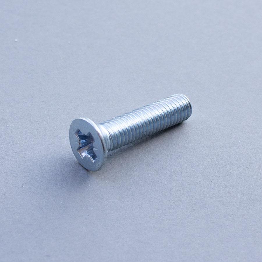 M3 x 8 Pozi Csk Machine Screws Zinc Plated