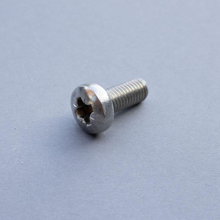 M1.6 x 5 Pozi Pan Machine Screws A2 Stainless Steel