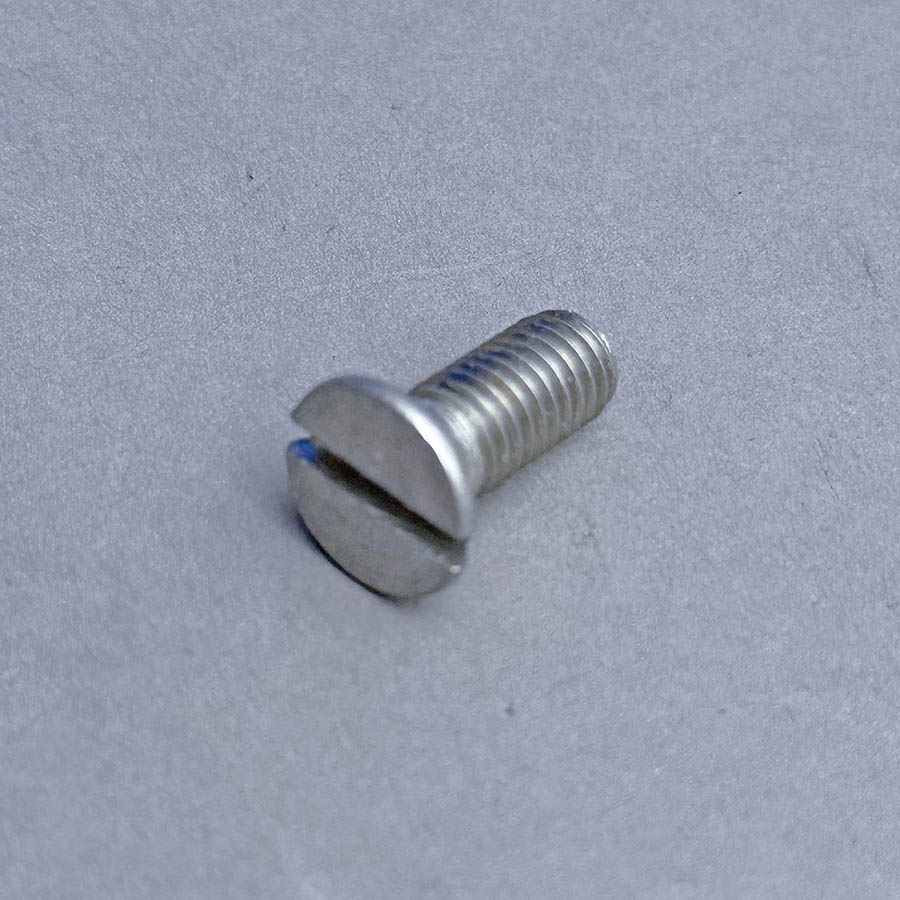 M2 x 4 Slot Csk Machine Screws A2 Stainless Steel