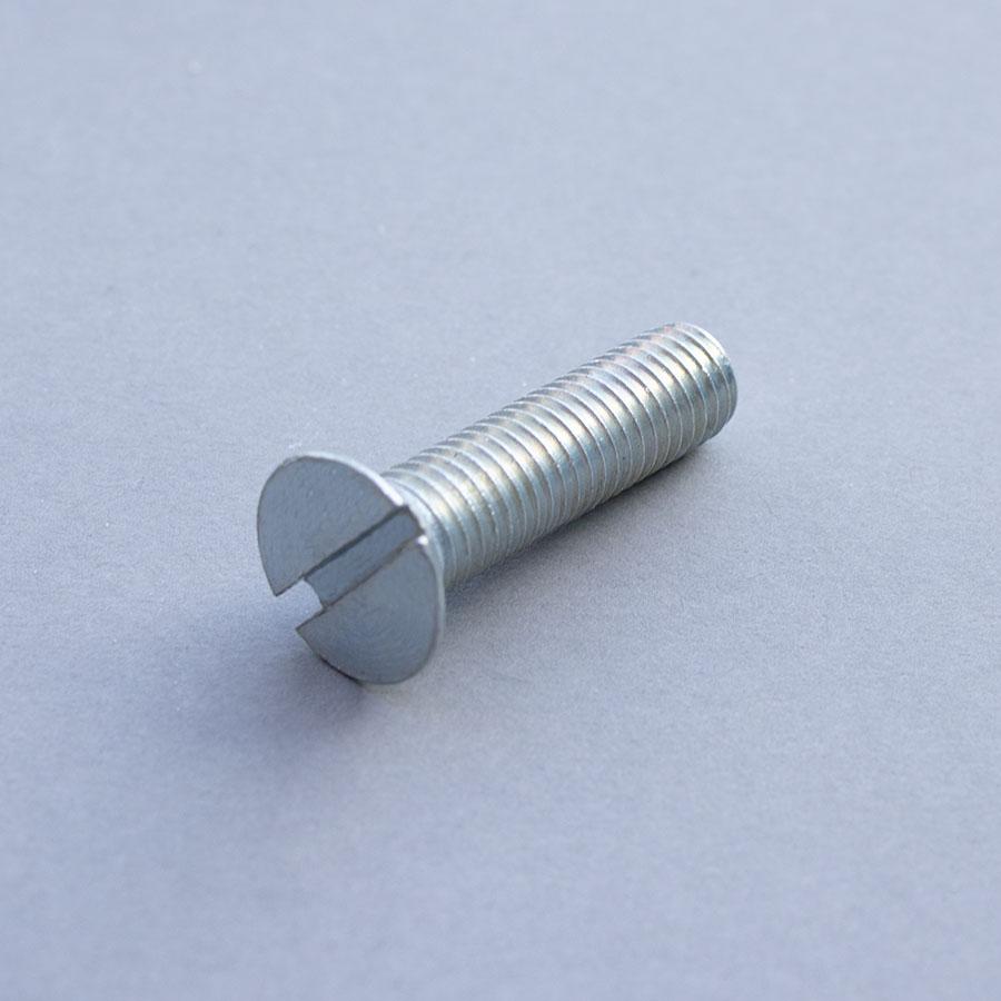 M3 x 6 Slot Csk Machine Screws Zinc Plated