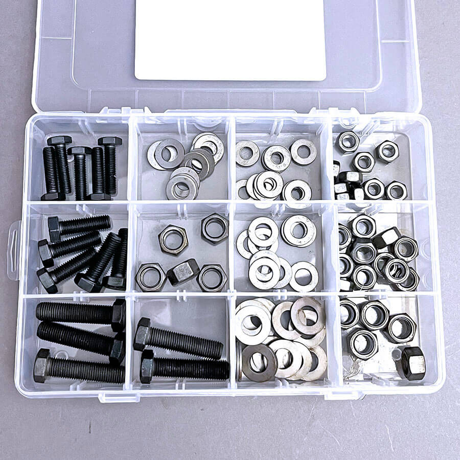 UNF Assorted Fasteners Pack - 105 pieces