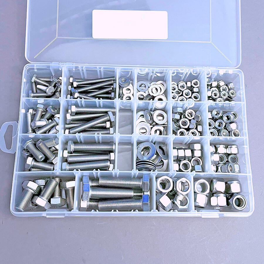 UNF Assorted Fasteners Pack Stainless Steel - 326 pieces