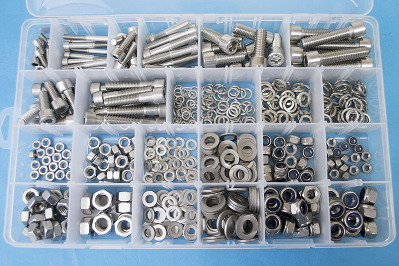 mixed kits of stainless steel socket cap screws