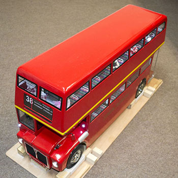 A fantastic model bus made with our fasteners!